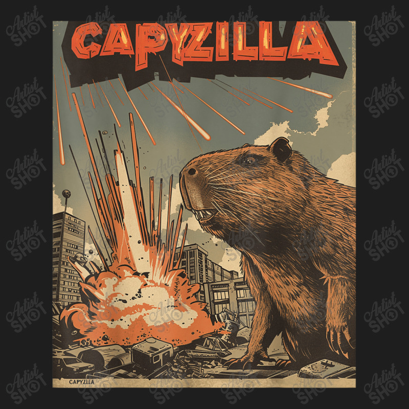 Funny Graphic Capybara Classic T-shirt by Charity Aduset | Artistshot