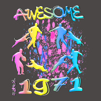 Awesome Since 1971. Agility Dog Training Graffiti Design T Shirt Retro Trucker Cap | Artistshot