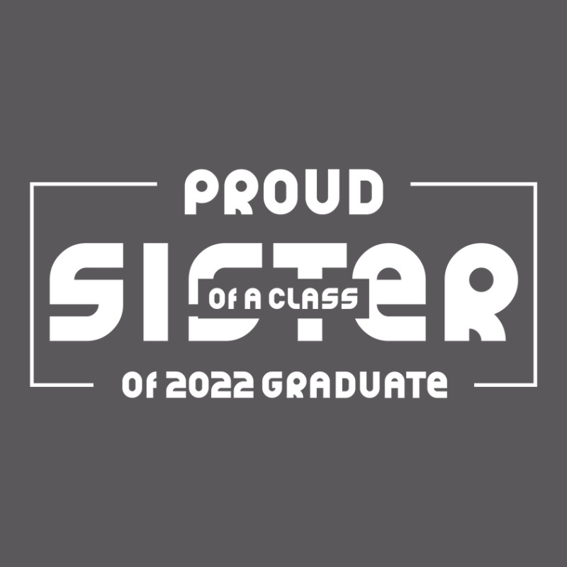 Proud Sister Of A Class Of 2022 Graduate Gift Senior 2022 Seamless Cap by Diogo Calheiros | Artistshot