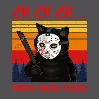 Chchch Meow Meow Horror Cat Bloody Knife Hilarious Halloween 147 Yupoong Trucker Cap | Artistshot