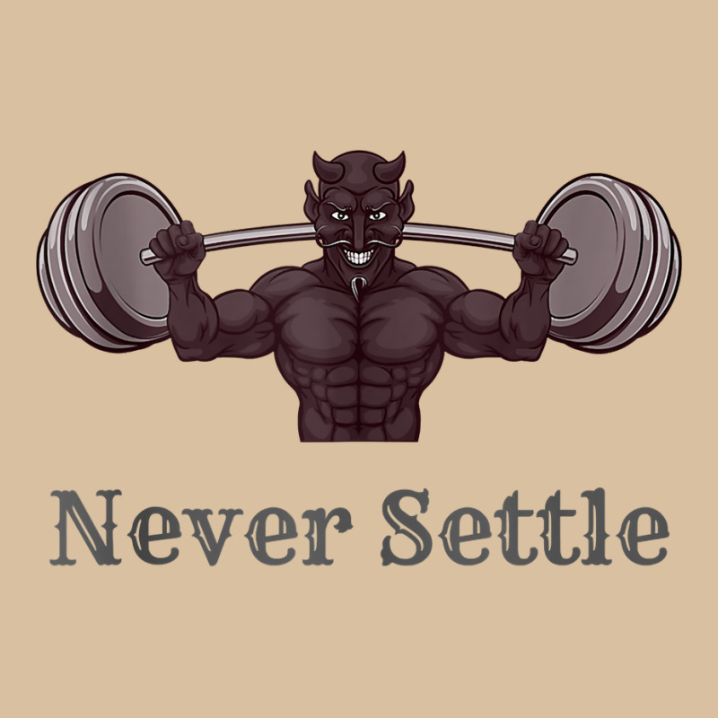 Never Settle Deadlift Gym Motivational Weight Lifting Tank Top Foam Snapback Hat | Artistshot