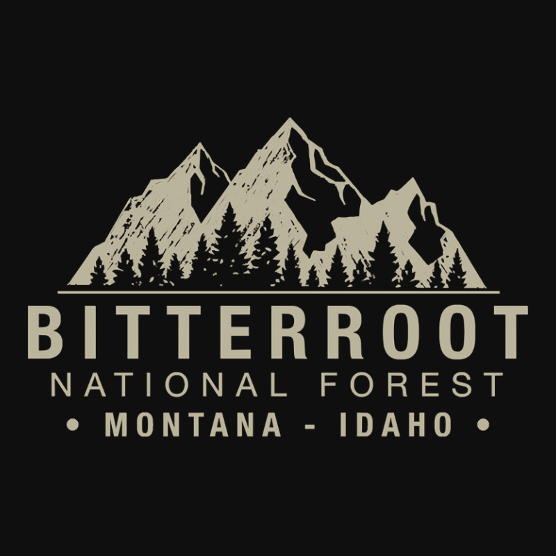 Bitterroot National Forest Montana Idaho Pullover Hoodie Foam Snapback hat by Binhthai9809 | Artistshot