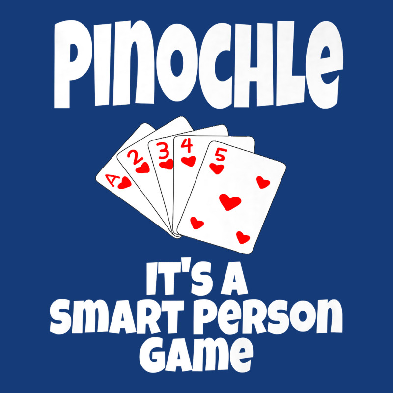 Funny Pinochle It's A Smart Person Game Card Game Playing Premium T Sh Foam Snapback hat by agueron | Artistshot