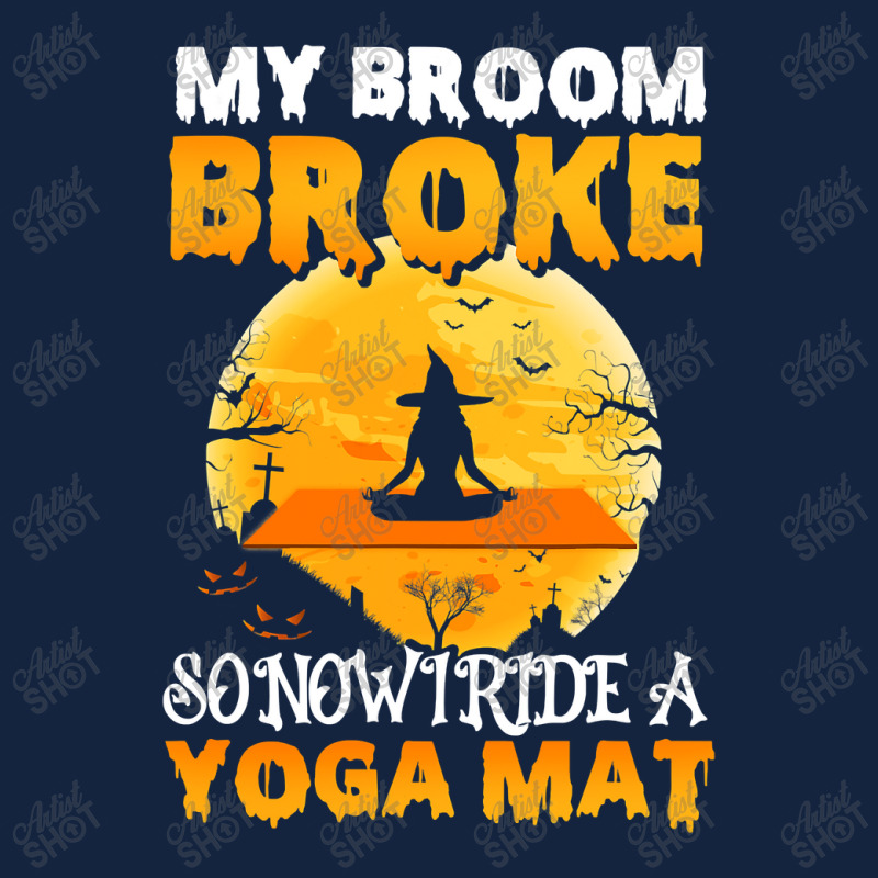 My Broom Broke So Now I Ride A Yoga Mat Witch Namaste T Shirt Copy Cop Foam Snapback Hat | Artistshot