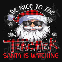 The Art Teacher Santa Is Watching Funny Xmas T Shirt Foam Snapback Hat | Artistshot