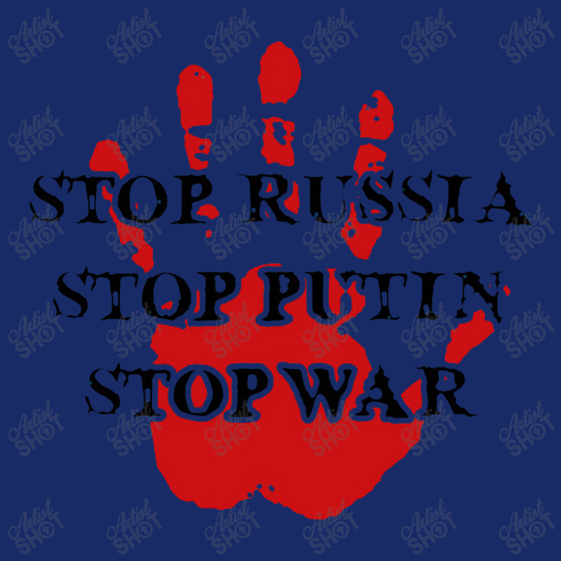 Stop Russia Stop Putin Stop War 5 panel snapback cap by raszmzdu | Artistshot