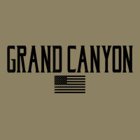 Grand Canyon Us Flag Text Olive Green With Black Print T Shirt Pa Trucker Cap | Artistshot