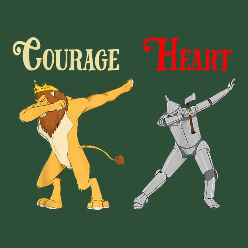 Cowardly Lion Courage Tin Man Heart Shirt Wizard Of Oz Tee Basic Backpack | Artistshot