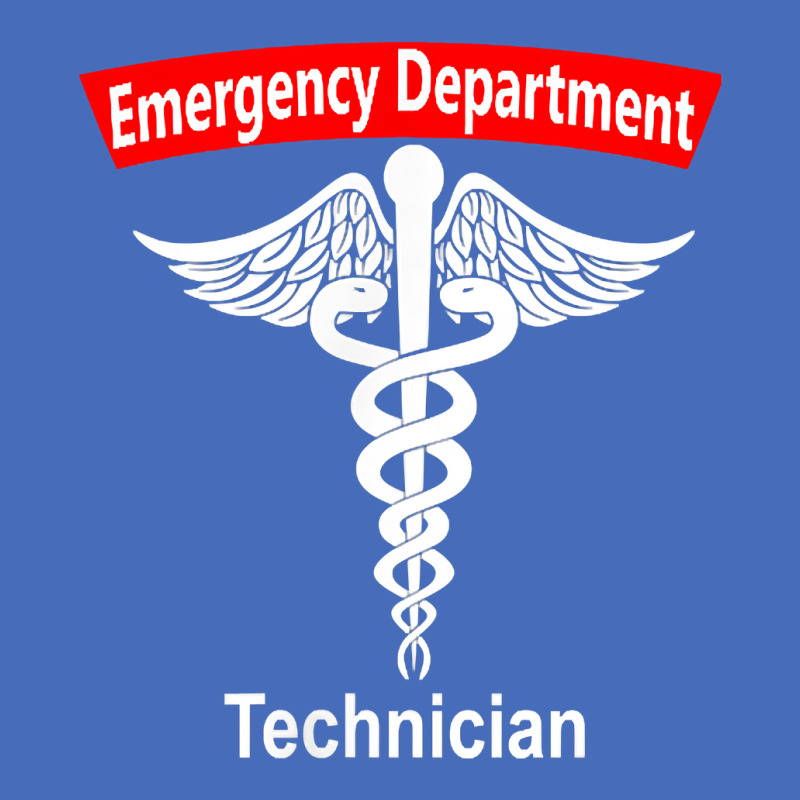 Emergency Department Technician Ed Tech Medical Caduceus Er T Shirt Fashion Visor | Artistshot