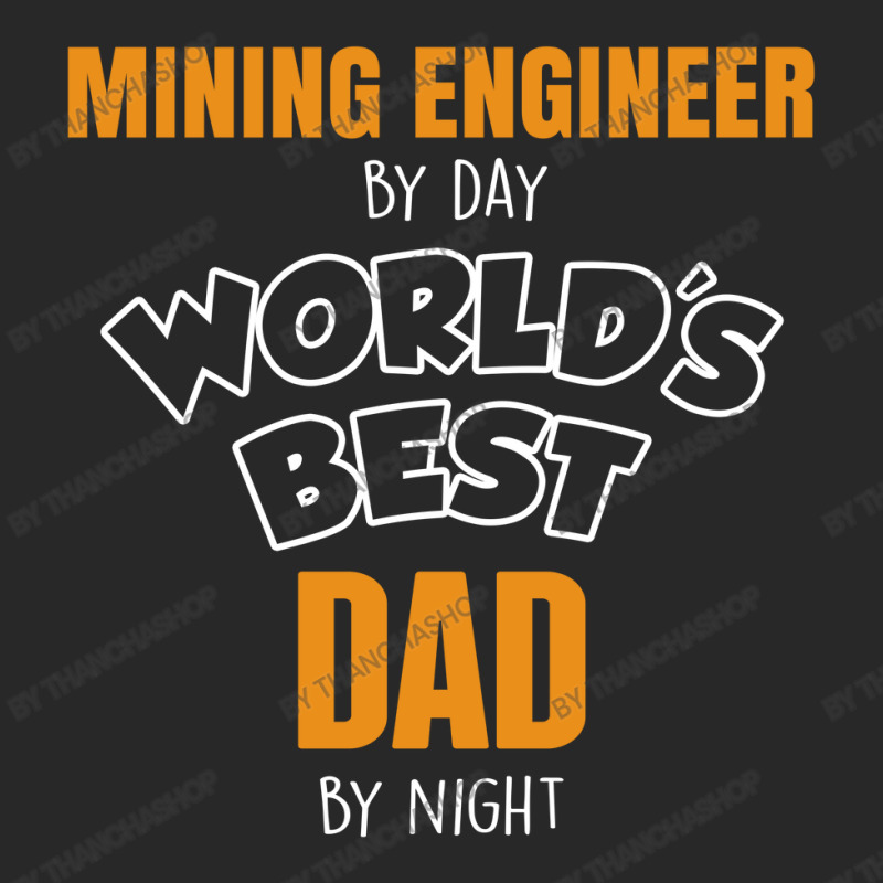 Mining Engineer By Day Worlds Best Dad By Night Fathers Day Fashion Visor by thanchashop | Artistshot