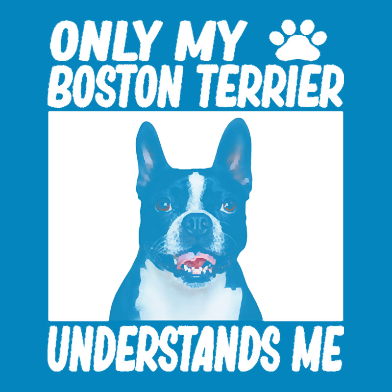 Boston Terrier T  Shirtonly My Boston Terrier Understands Me Boston Te Fashion Visor by gjohnston160 | Artistshot