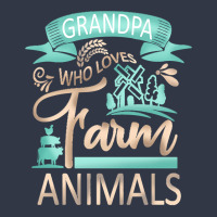 Farm Animals T  Shirt Grandpa Who Loves Farm Animals  Cow Pig Goat Lov Nike Dri-fit Cap | Artistshot