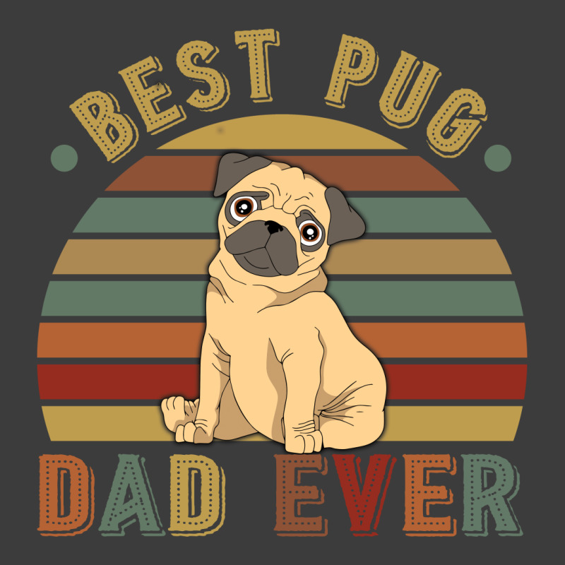 Best Pug Dad Ever Retro Vintage Father's Day Men's Polo Shirt | Artistshot