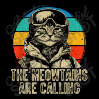 The Meowtains Are Calling Cat Snowboard Youth Sweatshirt | Artistshot