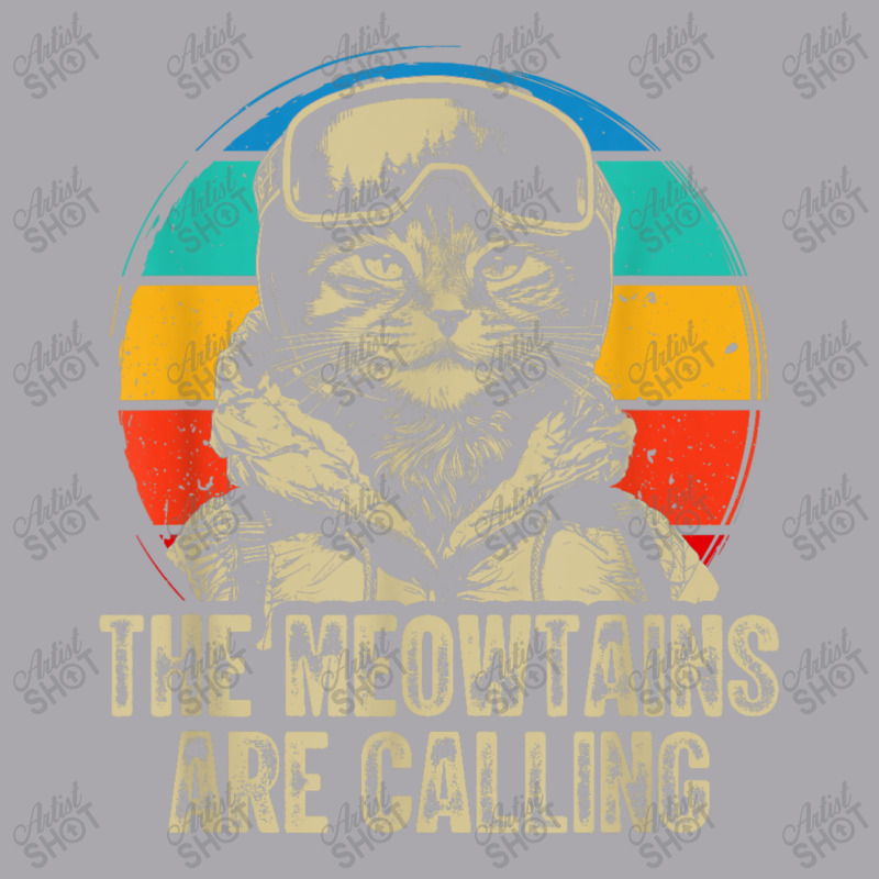 The Meowtains Are Calling Cat Snowboard Youth 3/4 Sleeve by Charity Aduset | Artistshot