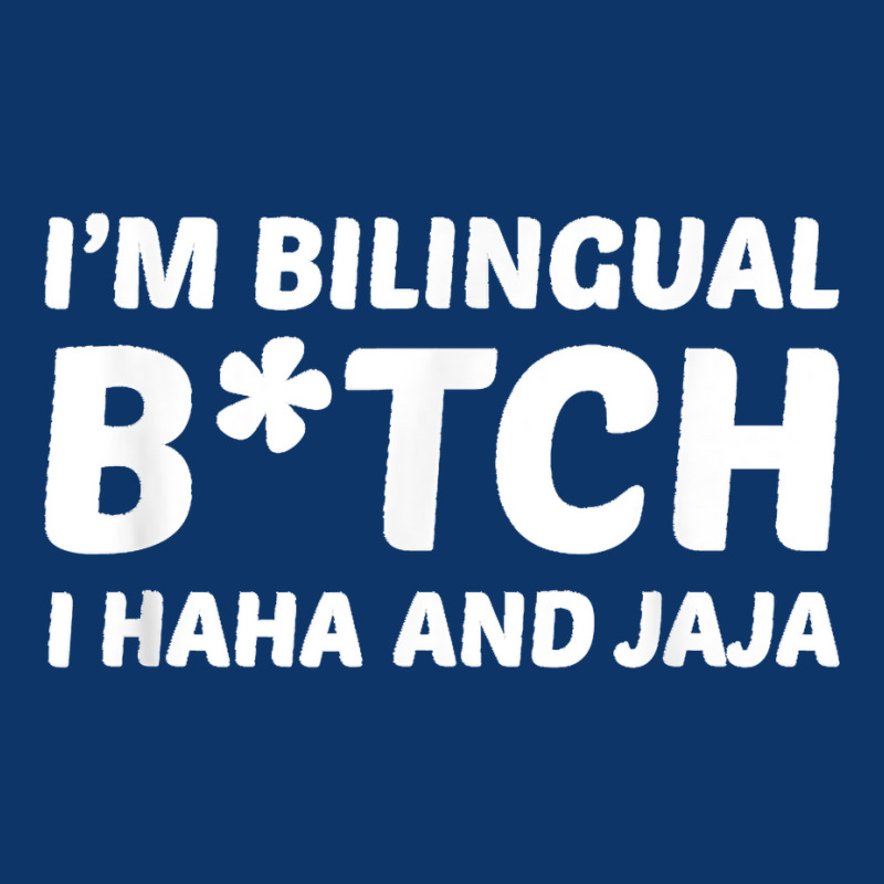 I'm Bilingual Btch I Haha And Jaja Apparel Seamless Cap by EaglesonBonnie | Artistshot