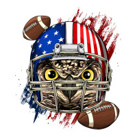 American Football Player Owl Bird Patriotic Animal Owl Lover Seamless Cap | Artistshot