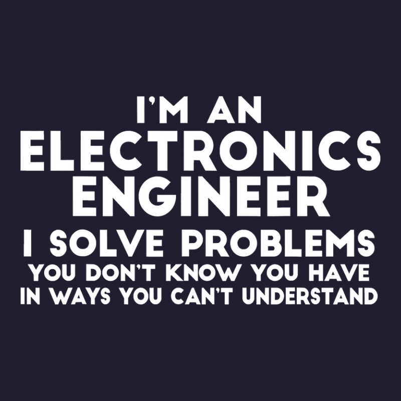 Engineer Funny Gift   Electronics Engineer I Solve Problems T Shirt Seamless Cap by sieuduong86 | Artistshot