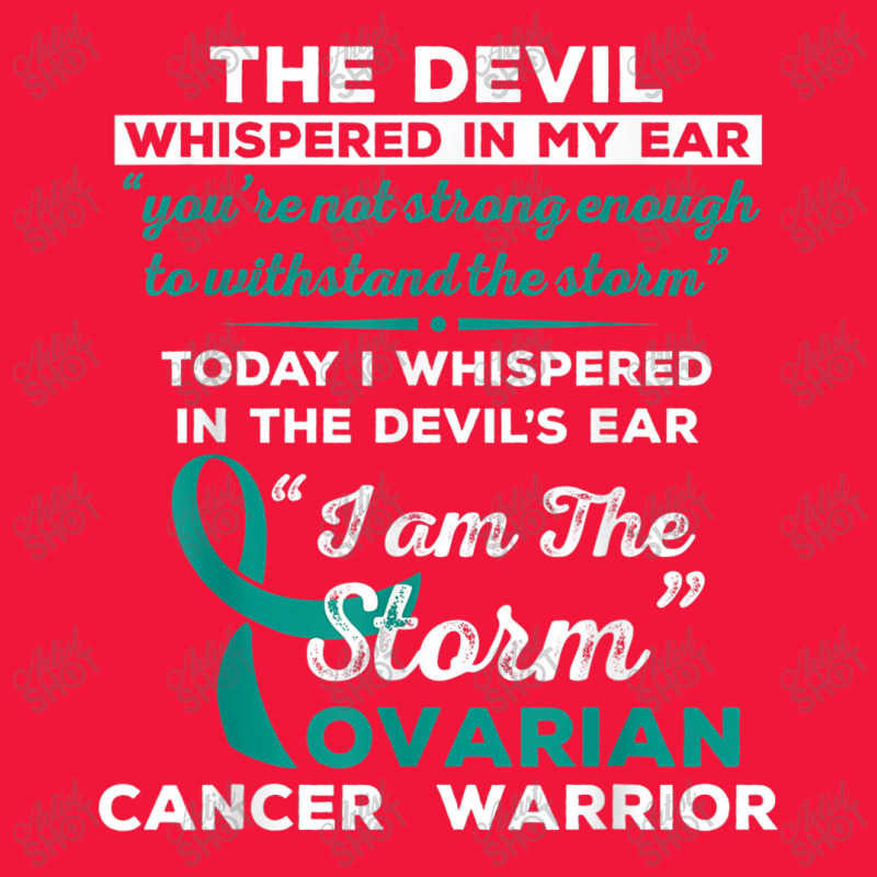 I Am The Storm Ovarian Cancer Warrior Seamless Cap | Artistshot