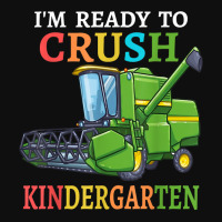 Kids Combine Harvester Back To School I'm Ready To Crush T Shirt Foam Snapback Hat | Artistshot