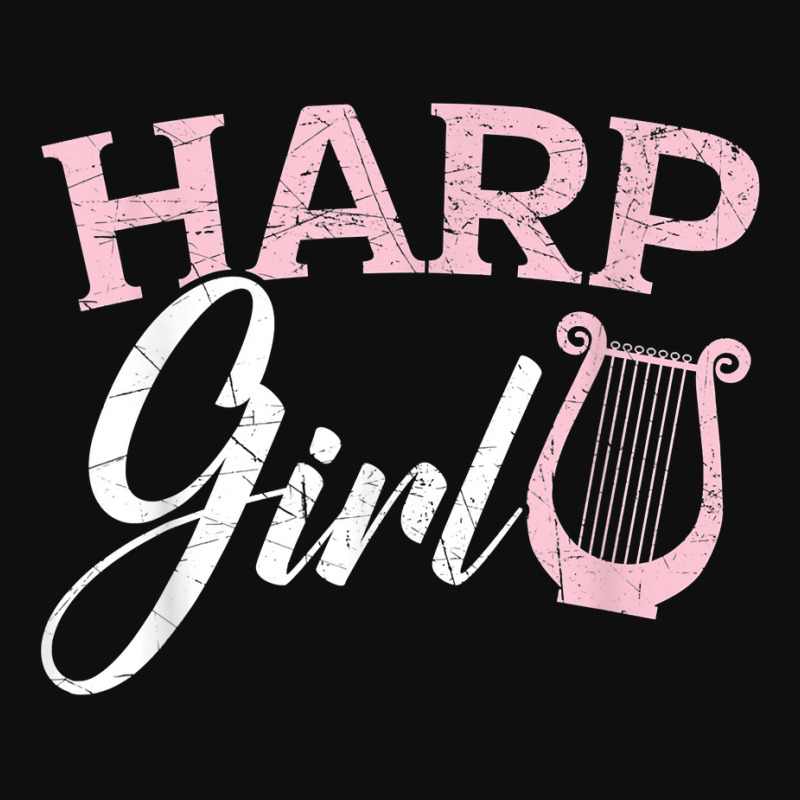 Harp Girl Harpist Musician Musical Instrument T Shirt Foam Snapback Hat | Artistshot