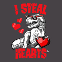 Boys Valentines Day Kids Dinosaur T Rex Lover I Steal Hearts T Shirt 5 Panel Snapback Cap | Artistshot