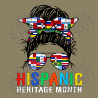 National Hispanic Heritage Month Latin Flags Messy Bun Pa Trucker Cap | Artistshot