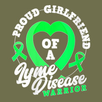 Womens Proud Girlfriend Of A Lyme Disease Warrior Boyfriend V Neck Pa Trucker Cap | Artistshot