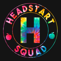 Tie Dye Hello Head Start Squad First Day Of School Teacher T Shirt Pa Trucker Cap | Artistshot