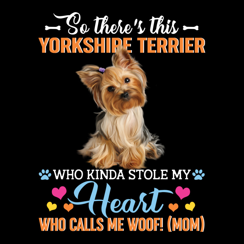 So There's This Yorkshire Terrier Who Kinda Stole My Heart Who Calls M Women's V-Neck T-Shirt by vip.pro123 | Artistshot