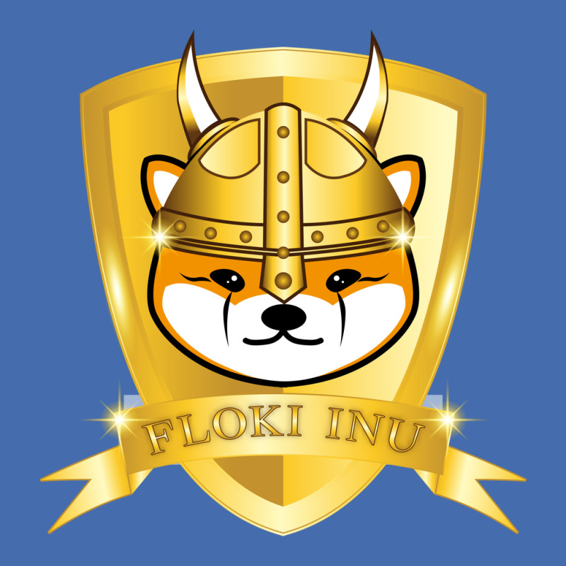 Floki Inu Crypto Currency Baby Dogecoin With Golden Shield Fashion Visor by Zie Projects | Artistshot