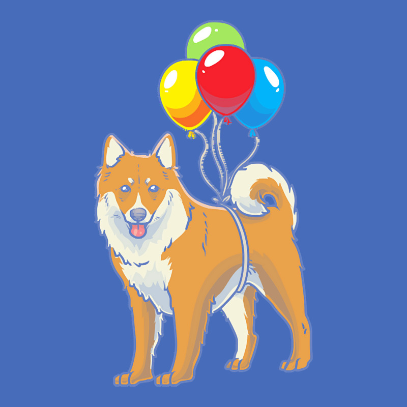 Dog Lover T  Shirt Icelandic Sheepdog Dog With Ballons T  Shirt Fashion Visor by heelsdreary | Artistshot