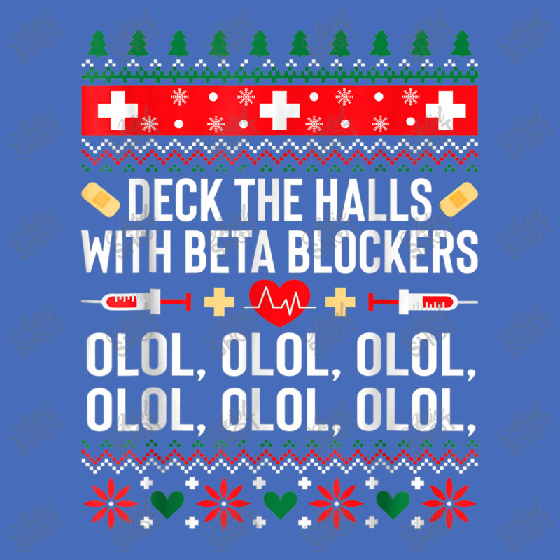 Deck The Halls With Beta Blockers Nurse Christmas Ugly Xmas Fashion Visor by Yuh2105 | Artistshot