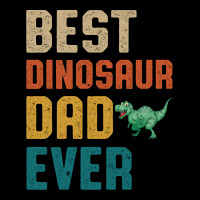 Best Dinosaur Dad Ever Retro Vintage  Father's Day Gift Men's Long Sleeve Pajama Set | Artistshot