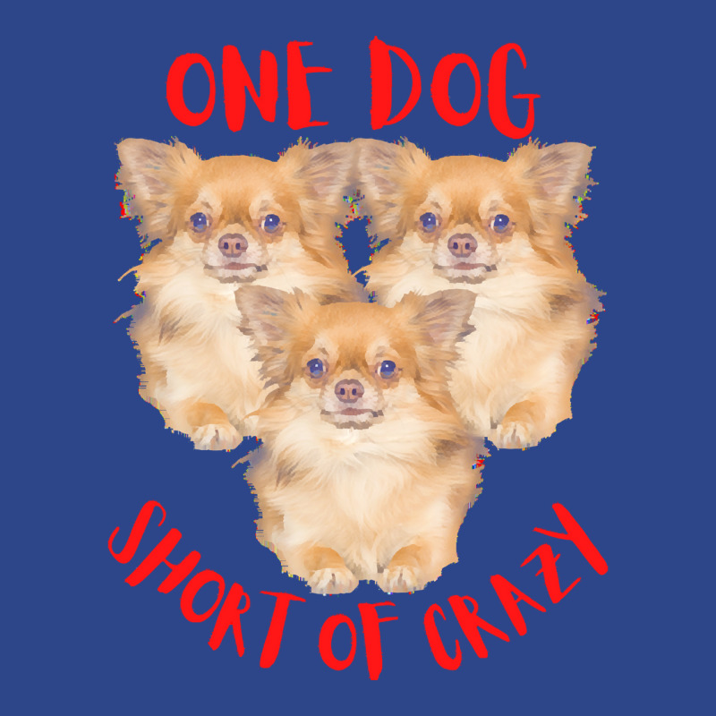 One Dog Short Of Crazy T  Shirtone Dog Short Of Crazy T  Shirt (8) Nike Dri-fit Cap | Artistshot