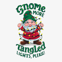 Gnome More Tangled Lights, Please Ladies Fitted T-shirt | Artistshot