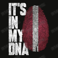 It's In My Dna Latvian Proud Latvia Flag Scorecard Crop Tee | Artistshot