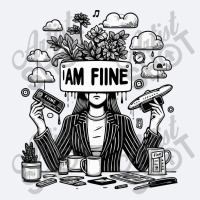 I Am Fine Trucker Cap | Artistshot