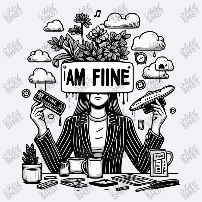 I Am Fine Trucker Cap | Artistshot