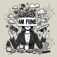 I Am Fine Vintage Cap | Artistshot