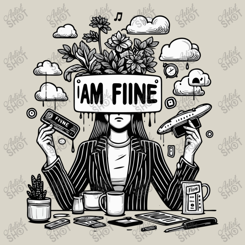 I Am Fine Vintage Cap | Artistshot