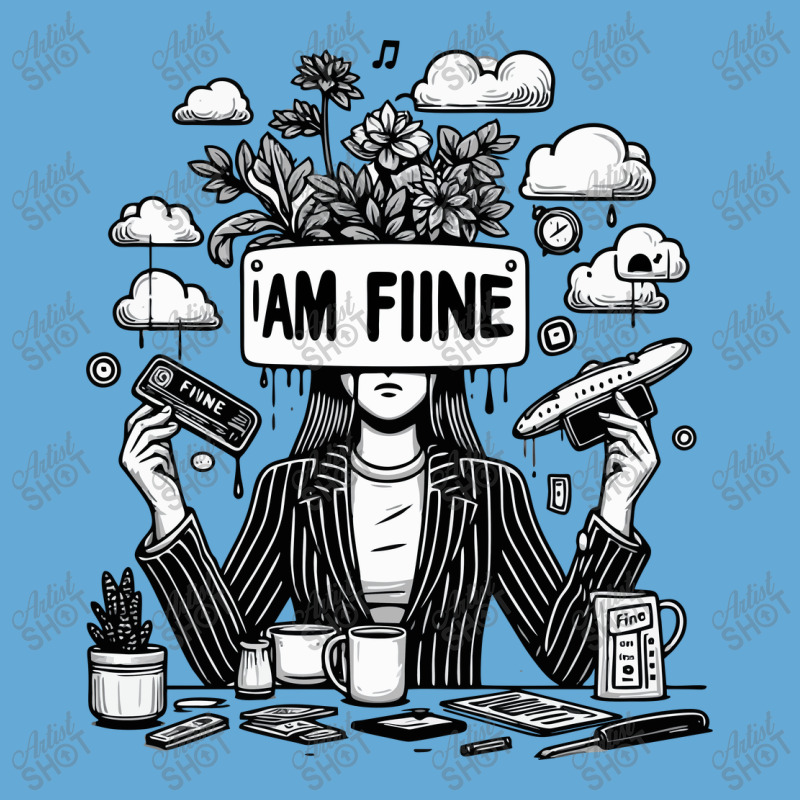 I Am Fine Basic T-shirt | Artistshot