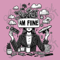 I Am Fine Tie Dyed Bucket Hat | Artistshot