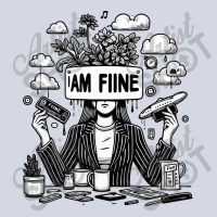 I Am Fine Fleece Short | Artistshot