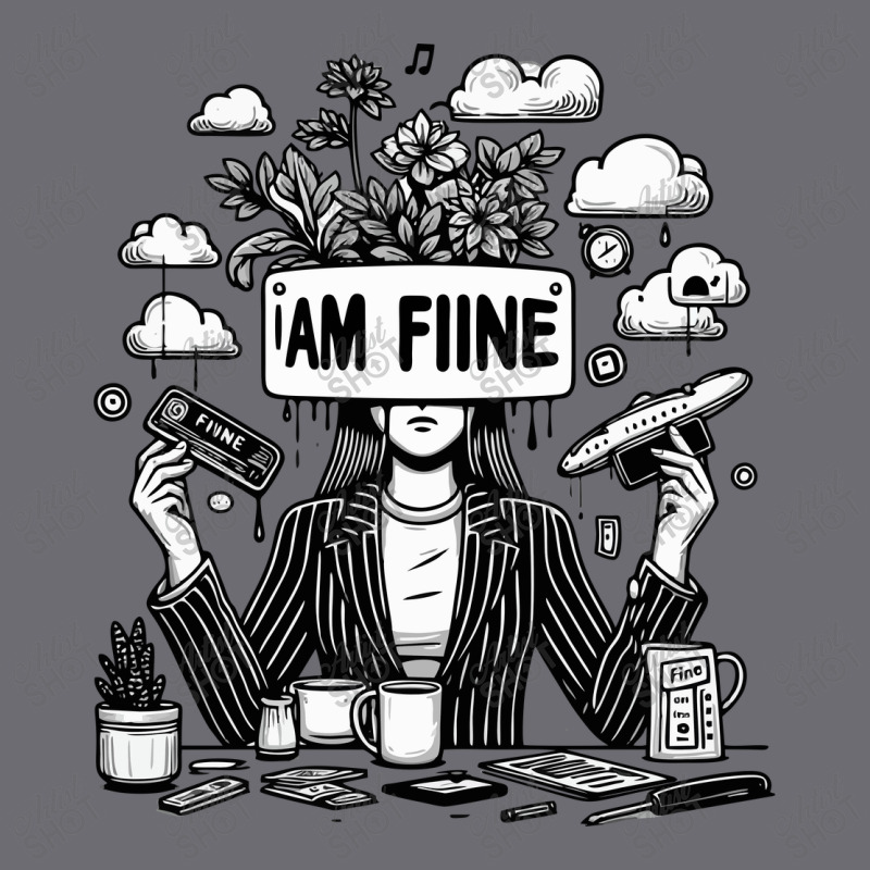 I Am Fine Mesh Cap | Artistshot