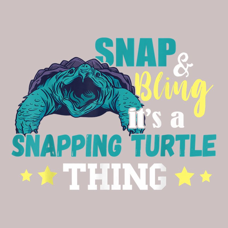 Snapping Turtle Thing Snap And Bling Snapping Turtle Lover T Shirt Retro Trucker Cap | Artistshot