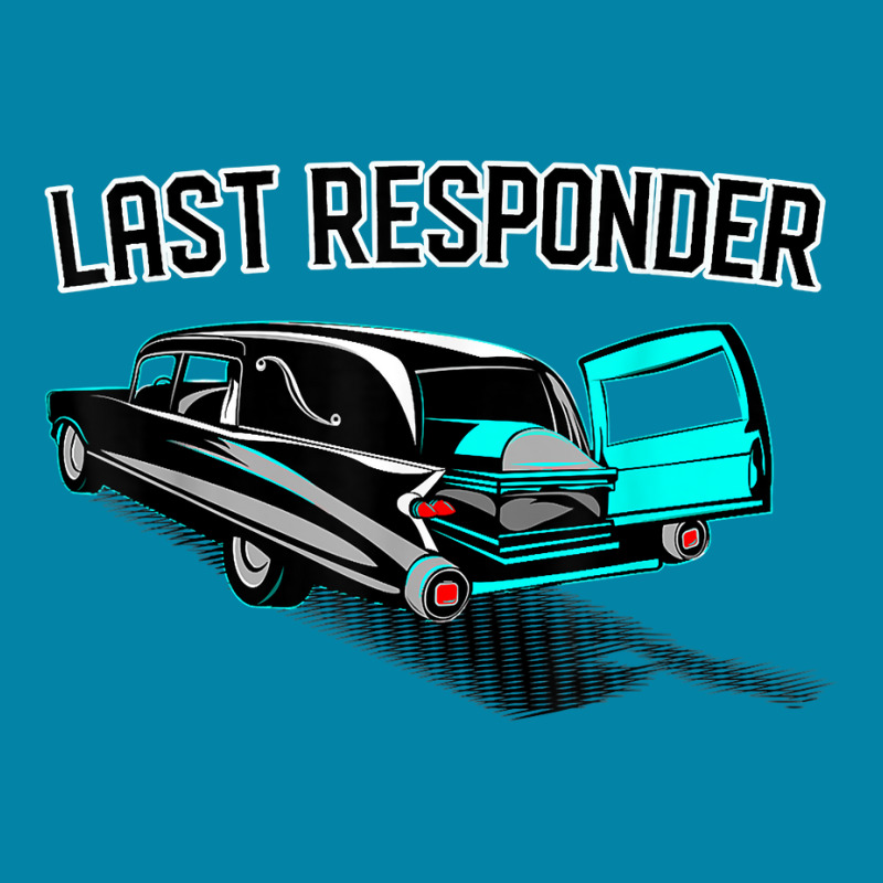 Last Responder Coroner Vintage Hearse Casket T Shirt Retro Trucker Cap | Artistshot