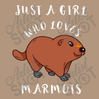 Just A Girl Who Loves Marmots Ground Hog Woodchuck Rodent Long Sleeve Retro Trucker Cap | Artistshot