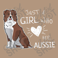 Just A Girl Who Loves Her Australian Shepherd Dog Puppy Love Retro Trucker Cap | Artistshot