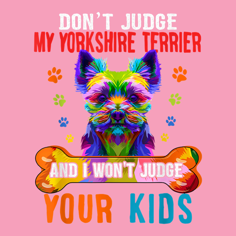 Don't Judge Yorkshire Terrier Sarcastic Dog Protector Family T Shirt Retro Trucker Cap by riogasehzilahiy | Artistshot